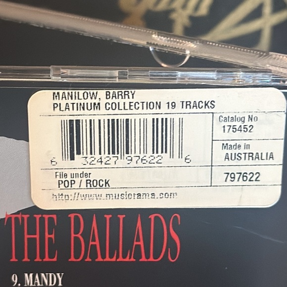 Manilow Greatest Hits The Platinum Collection - Picture 4 of 9